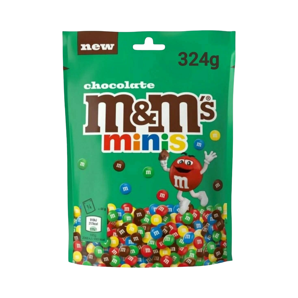 М&М minis зеленый 324гр