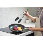 Щипцы кухонные smartchef, 33,5 см, серо-бордовые