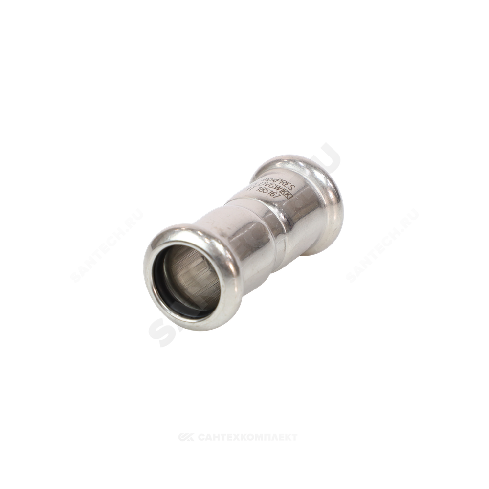 Муфта сталь нерж AISI 316L Дн 15 Ру16 пресс Inoxpres RM 183015000