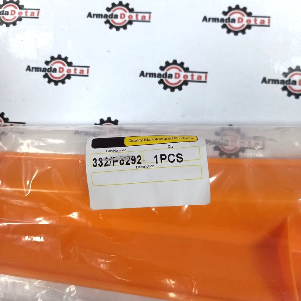 Уголок рамки капота правая нижняя горизонтальная | 332/P5292 | JCB 3cx 4cx 5cx аналог
