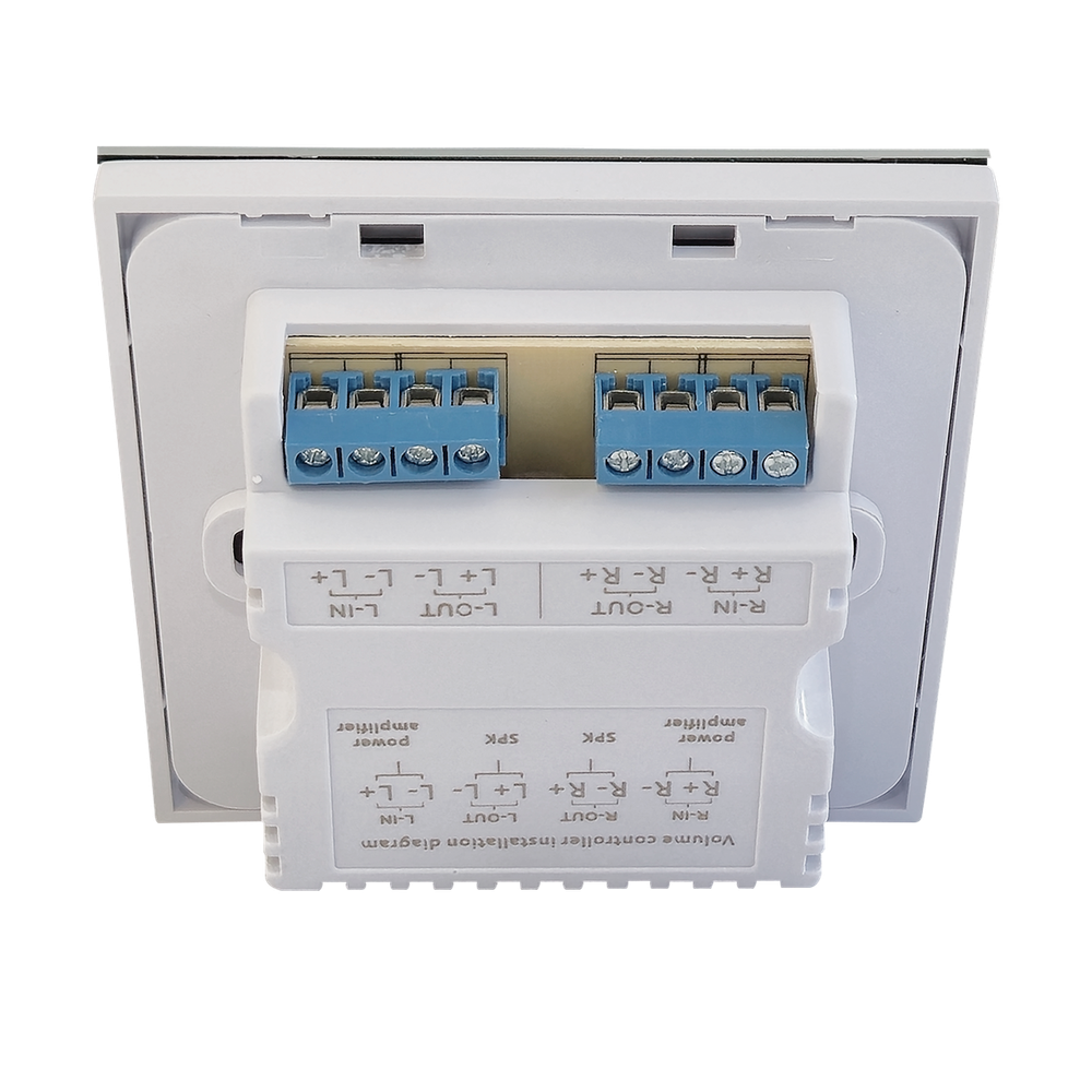 Настенный регулятор громкости звука настенный Steam&water SOUND CONTROL White 50 (Цвет черный, 5 уровней громкости, 4-8 Ом, 30W)