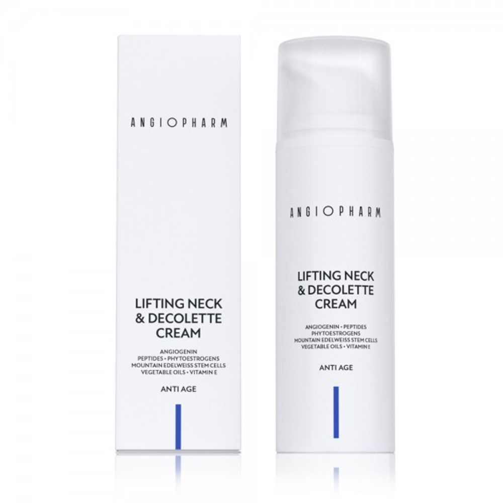 Крем для зоны шеи и декольте Angiopharm Lifting Neck&Decolette Cream 50мл