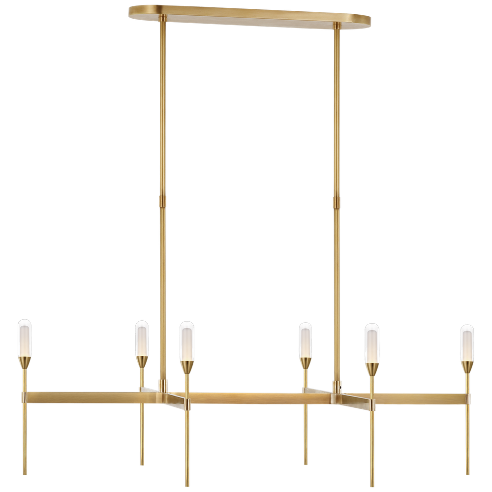 Люстра Visual Comfort Overture Medium Uplight Linear Chandelier