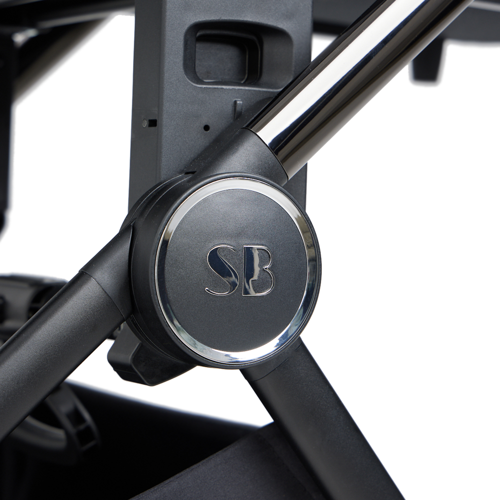 Коляска 2в1 SBL Elegante Chrome Black
