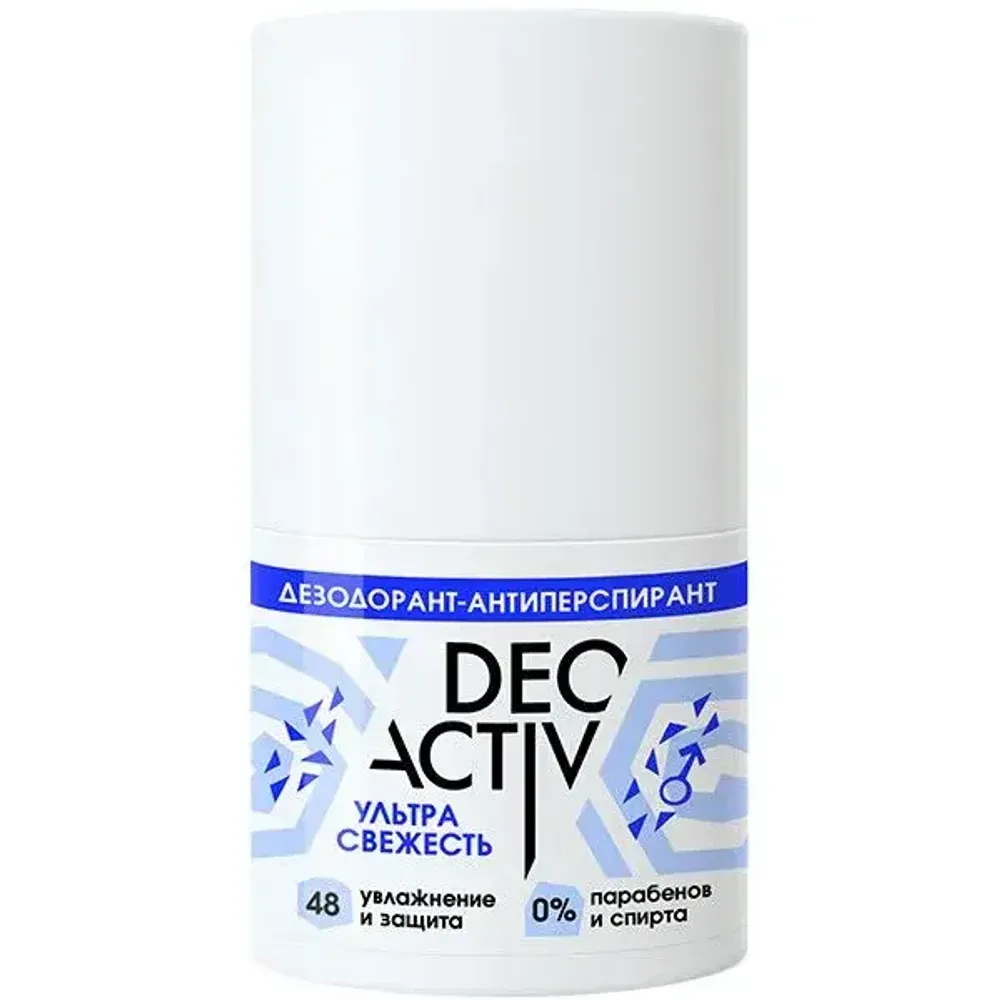 Дезодорант-антиперспирант Ультра свежесть DEO ACTIV,50 мл