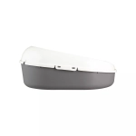 Лоток для кошек с бортом «Космо», цвет серый, 51.9*37.8*21.3 см, цвет серый