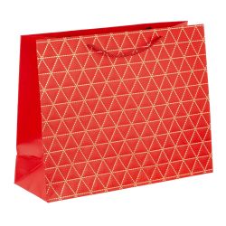 GAEM Пакет подарочный M (бумага 210г/м2, блок микс 12шт), L32 W11 H25 см, 4в.