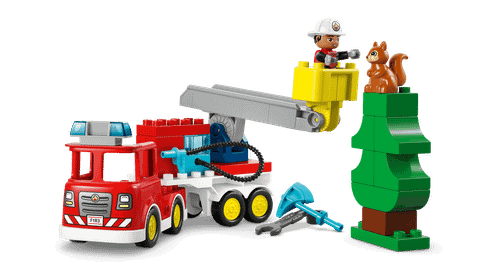 Конструктор LEGO Duplo 10473 Fire Truck with Hose and Firefighter