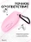 Чехол для Airpods Pro 2 Gurdini прорезиненный soft touch c карабином Розовый