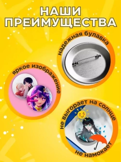 Набор значков Dreamcore на рюкзак