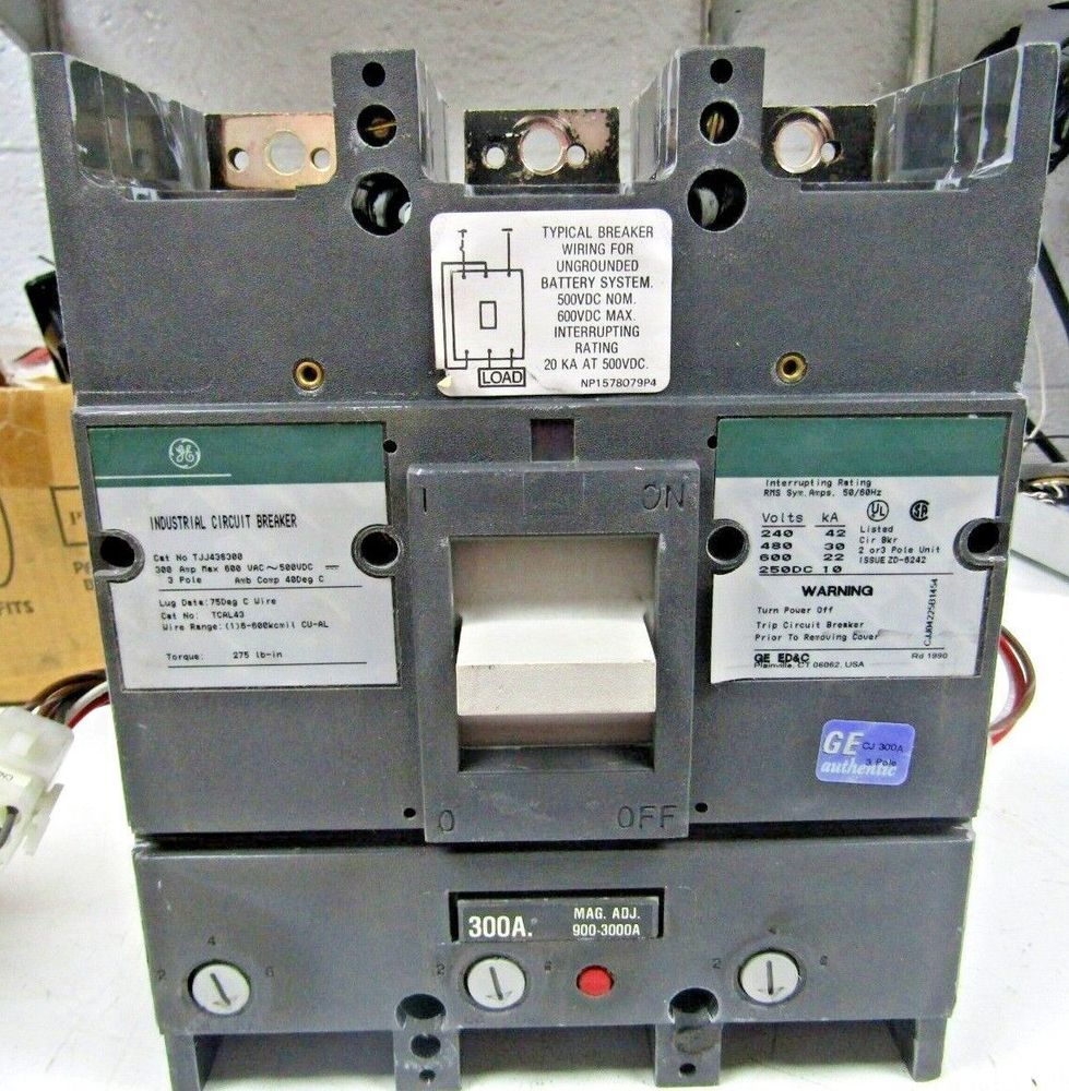 TJJ436300W/ 300A MAG ADJ TRIP & AUX TJJ436300W/ 300A MAG ADJ TRIP & AUX