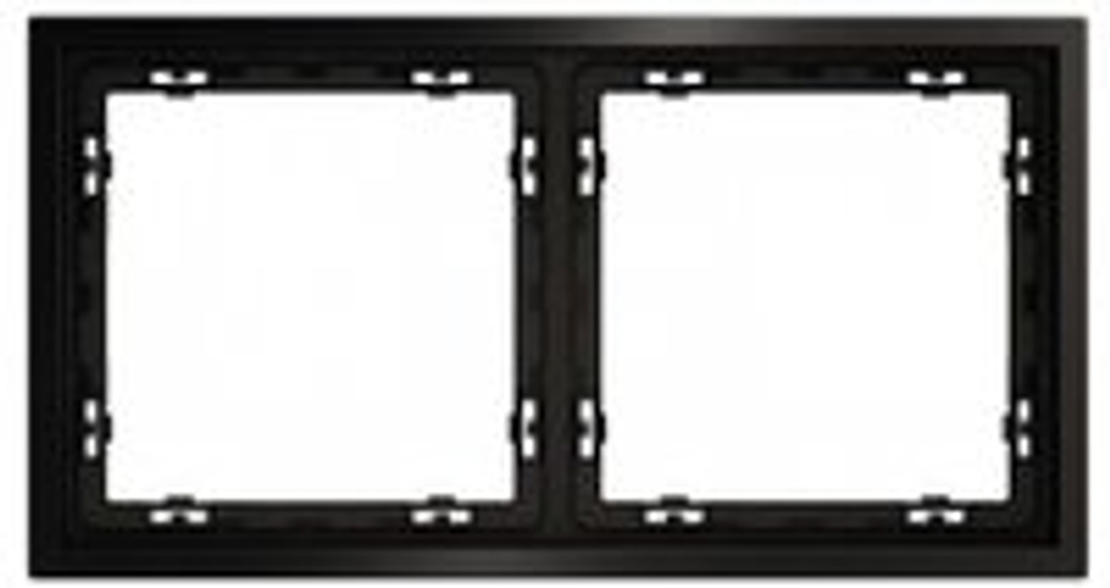 Рамка на 2 поста Voltum S70 METAL VLSM120212