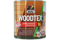 Пропитка декоративная для защиты древесины алкидная Dufa Woodtex махагон