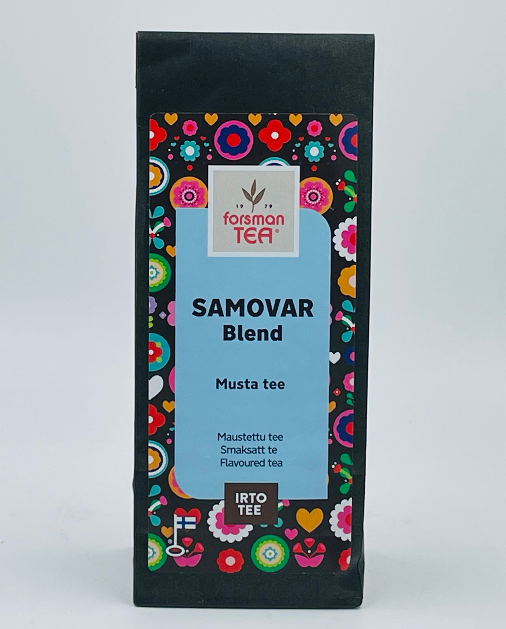 Чай черный FORSMAN TEA Samovar Blend с фруктовыми добавками 60 г (из Финляндии)