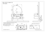 Тумба с раковиной Black&White  U955.1200L