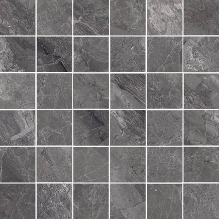 Мозаика SUPREME Mosaico Charcoal Nat. 4.7x4.7 (75531)