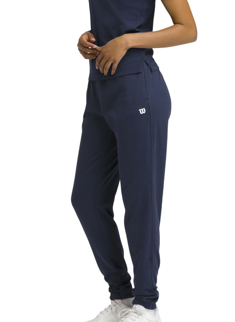Женские теннисные брюки Wilson Team Jogger - classic navy