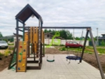 Детская площадка Панда Фани Грайд с воркаут
