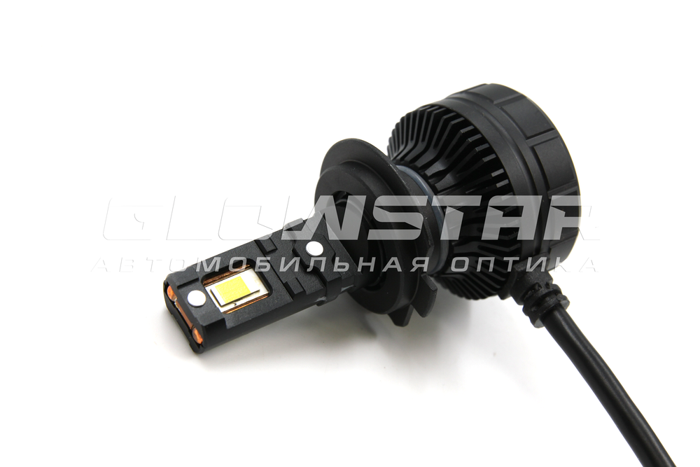 Светодиодные лампы Aozoom P17 H7 с вентилятором 24V 45W 4650Lm (комплект, 2шт)