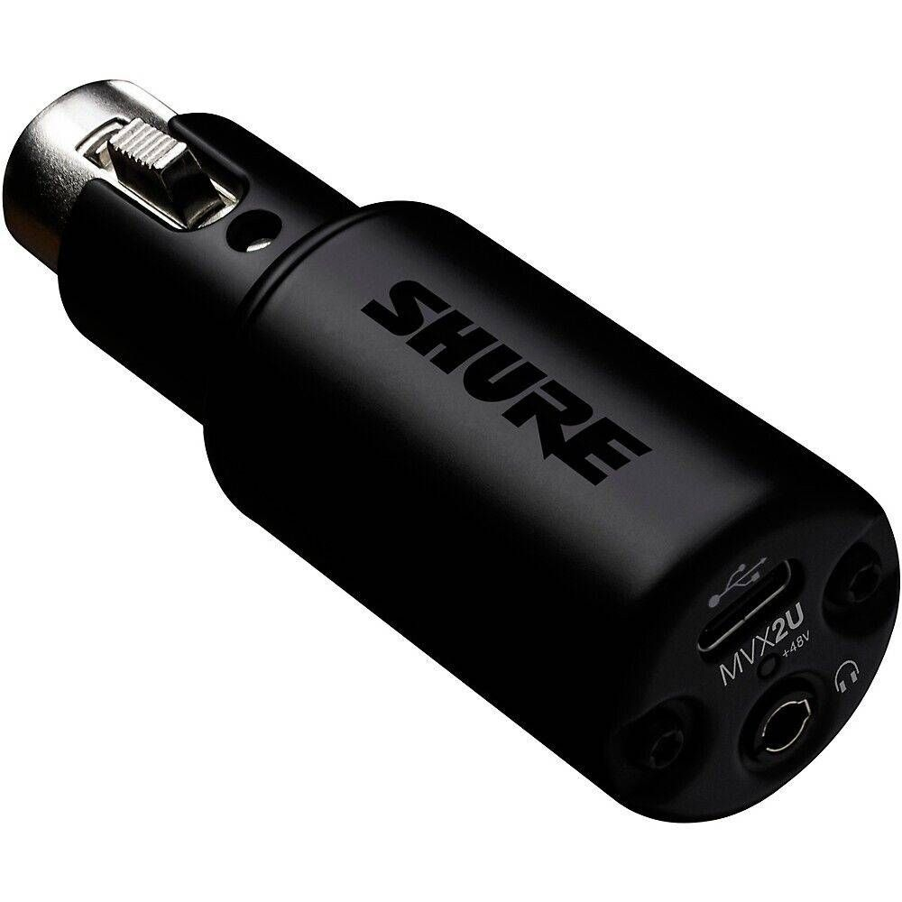 Аудиоинтерфейс Shure MVX2U Digital Audio Interface, черный