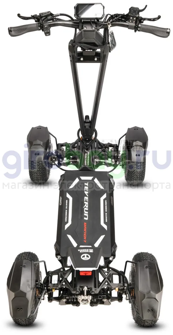 Электросамокат WHITE SIBERIA TEVERUN BANDIT 4x4 7200W 60V/60Ah фото №15