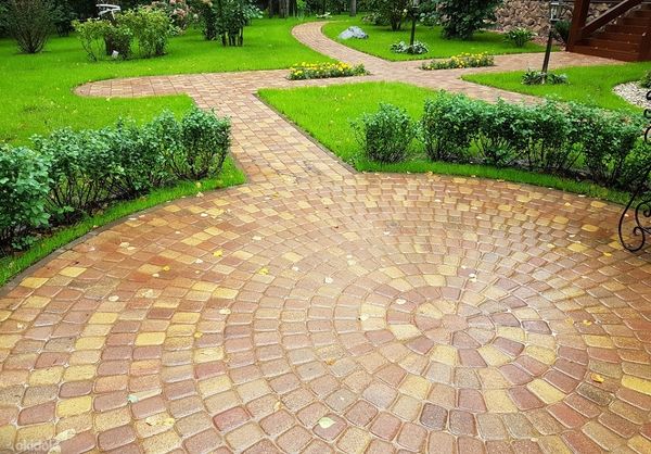 Как сделать красивые дорожки из тротуарной плитки Как сделать красивые дорожки из тротуарной плитки