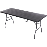 Стол кемпинговый складной SN-F180-14W, 180*70*74 см, черный