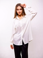 Рубашка белая оверсайз