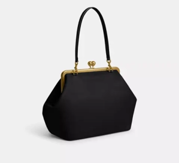 COACH Сумка Kisslock Frame, черный