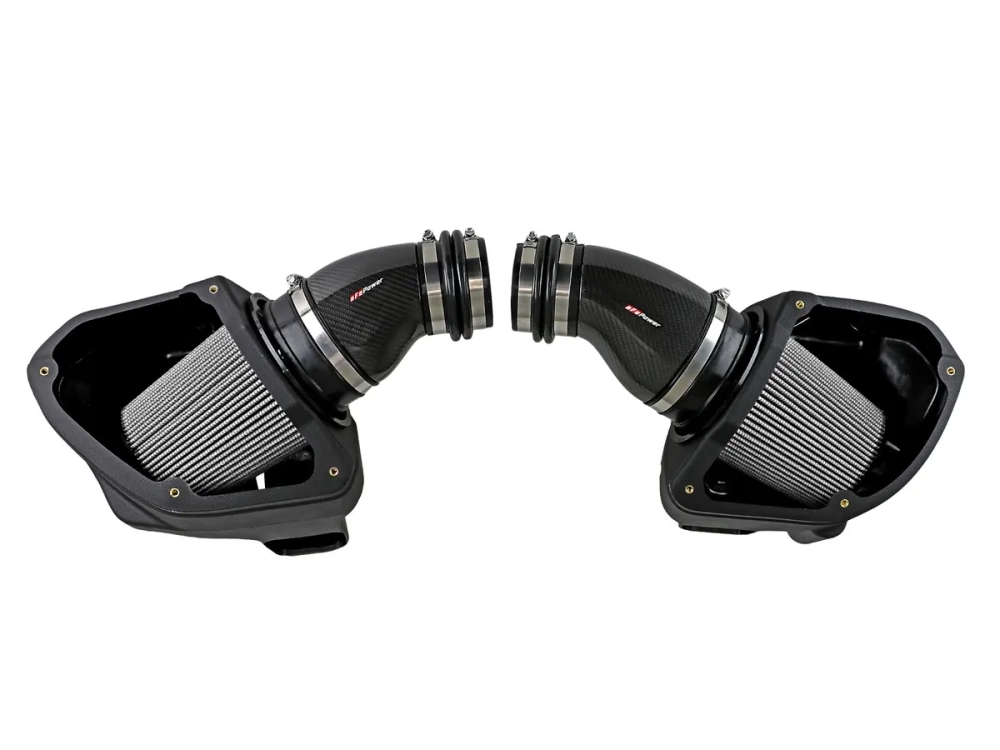 Система холодного впуска aFe Power BMW F90 M5 Black Series Carbon Fiber Cold Air Intake System - Pro DRY S Filters