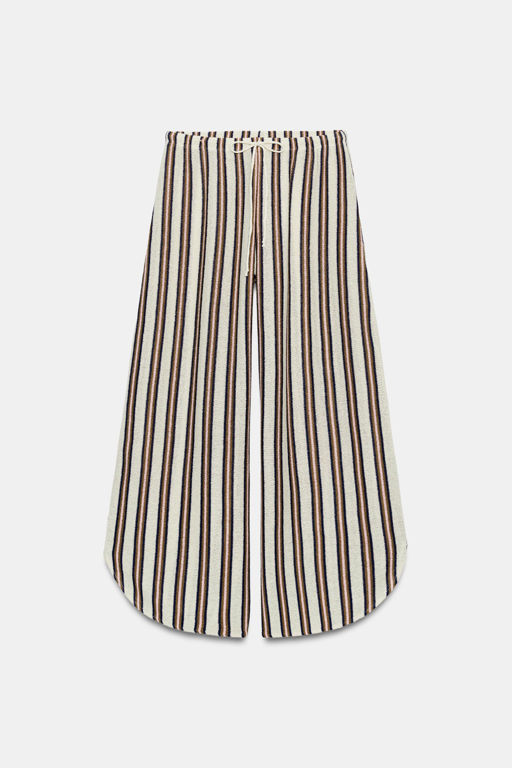 БРЮКИ ИЗ ФАКТУРНОЙ ТКАНИ С РАЗРЕЗАМИ — ZARA
