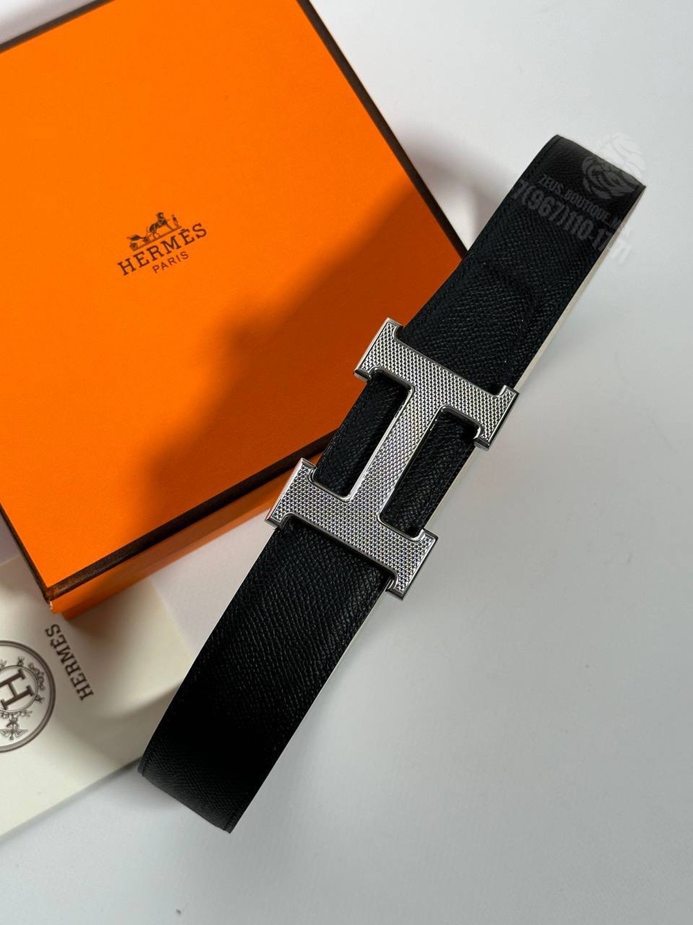 Двухсторонний ремень Hermes