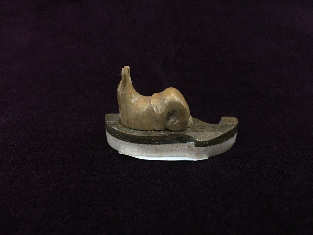 Улитка, сувенир, фигурка, из кости