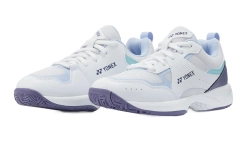 Детские теннисные кроссовки Yonex Power Cushion Pro-Move Junior - white/saxe