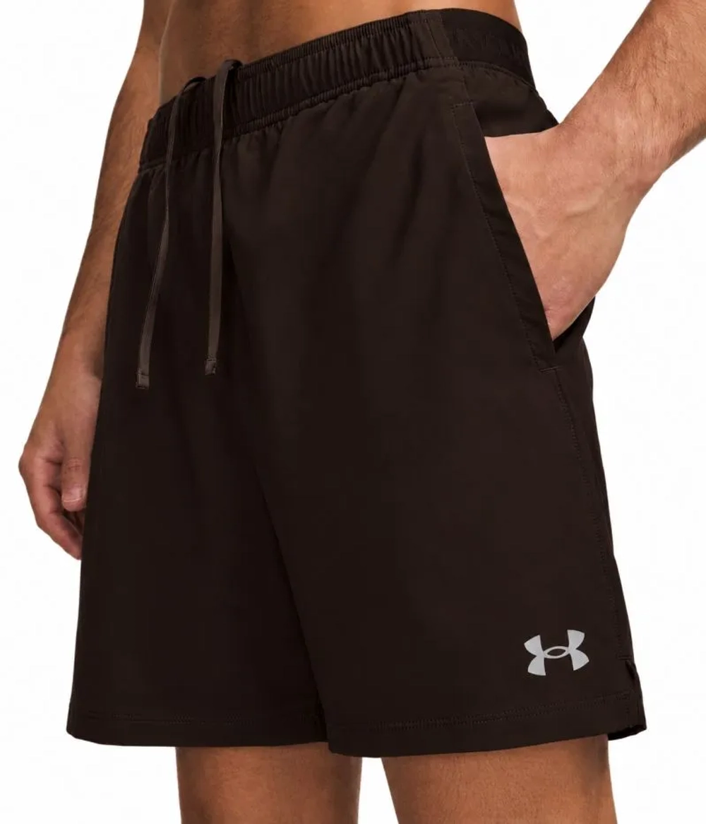 Мужские теннисные шорты Under Armour Vanish Woven DC - brown