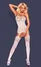 F 204 bodystocking White