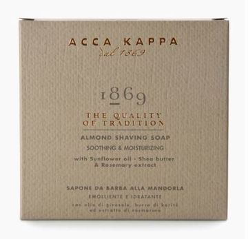 Мыло для бритья Acca Kappa Almond Shaving Soap, 1869, 150гр