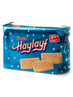 Крекеры сахарные Ulker "Haylayf"/Улькер, 256гр.