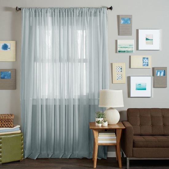 Шторы вуаль Nouvelle (Light Blue)