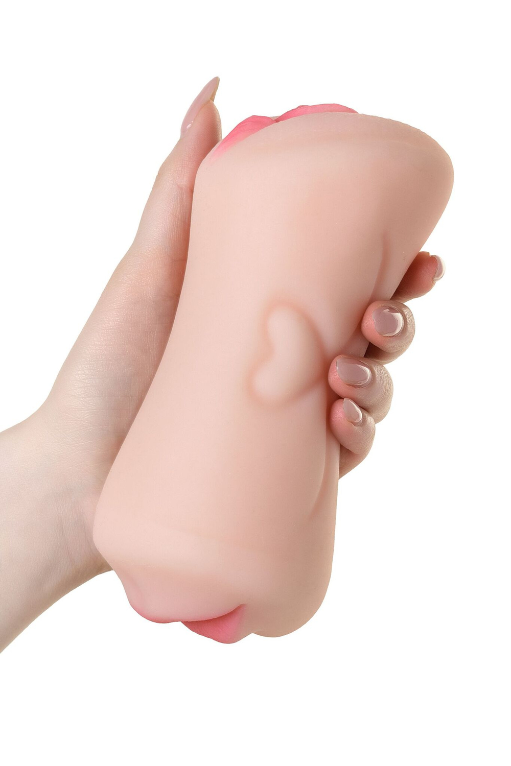 Мастурбатор реалистичный TOYFA Juicy Pussy Pretty Mouth, рот и вагина, SoftSkin, телесный, 17 см