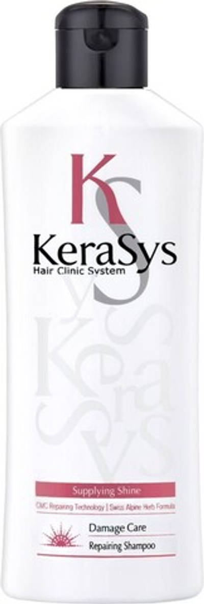 KeraSys Шампунь д/волос Восст.поврежд.секущ.окраш.волос 180мл*50