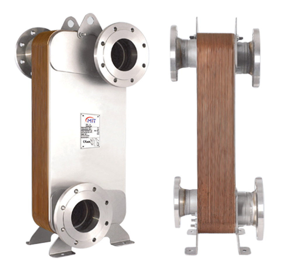 Пластинчатый паяный теплообменник MIT MB-04-12 (45 bar)