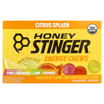 Honey Stinger, Energy Chews, цитрус, 12 пакетиков по 50 г (1,8 унции)