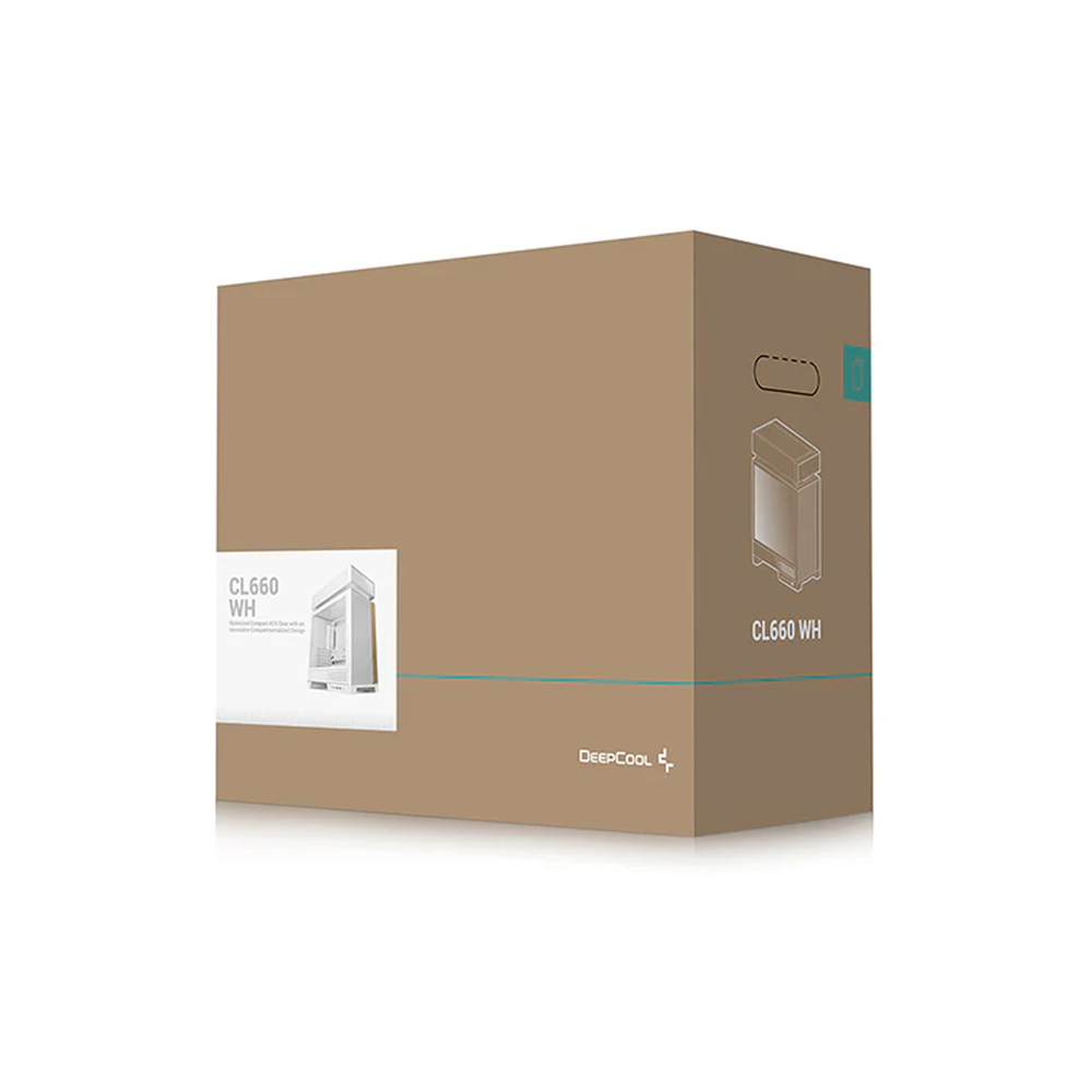 Компьютерный корпус Deepcool CL660 WH без Б/П