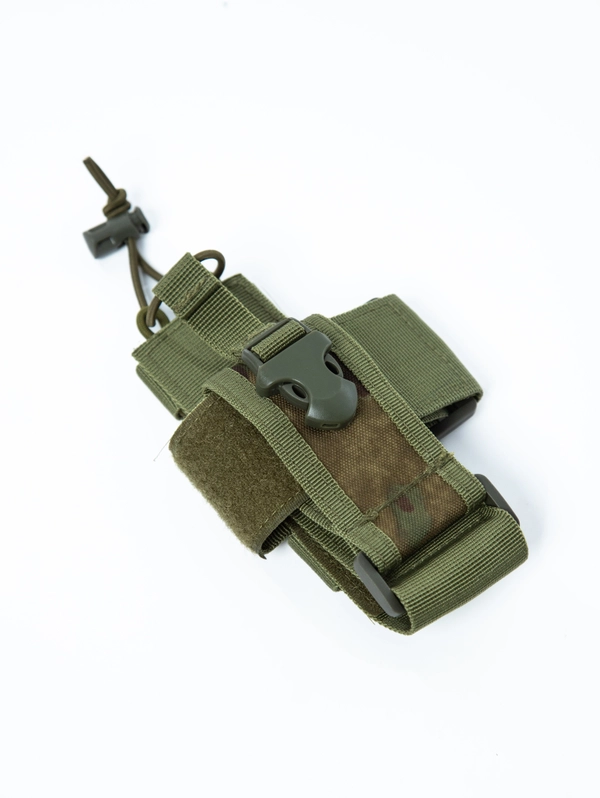 Подсумок армейский molle под радиостанцию (Защитный камуфляж)