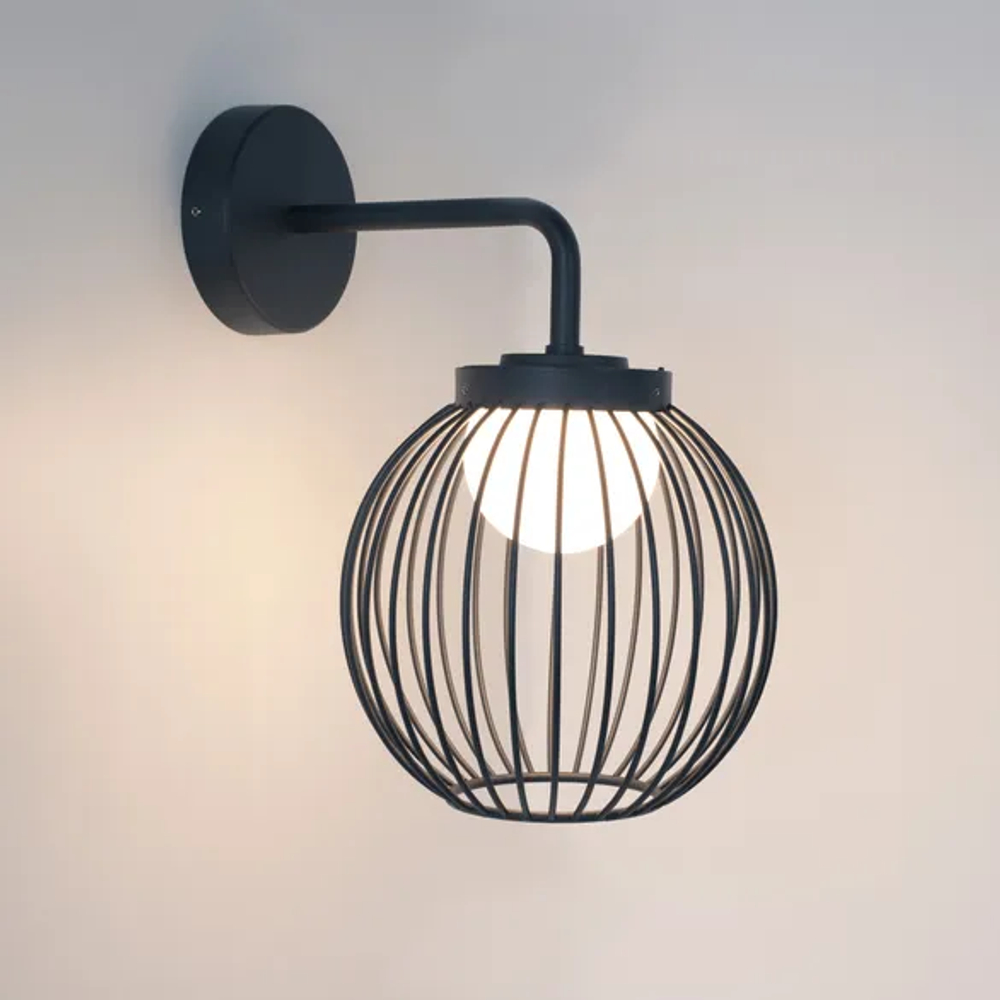 Светильник LGD-PEARL-WALL-7W Warm3000 (GR, 164 deg, 230V) (Arlight, IP65 Металл, 3 года) 029973
