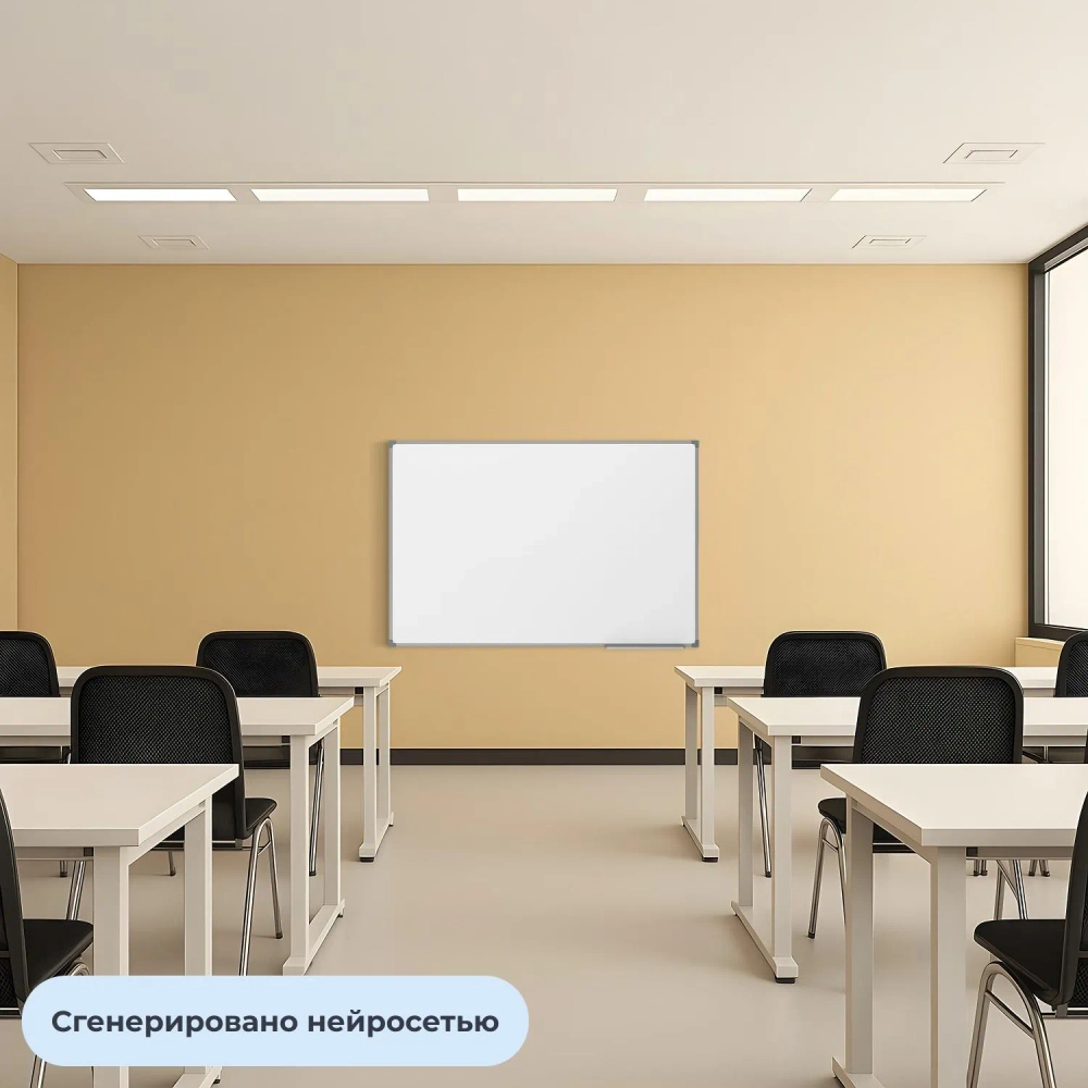 Доска магнитно-маркерная 1-элементная 90х120 (Мет.Проф., Стапь) Ф-90