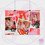 Постер А4 - ITZY - Crazy in love