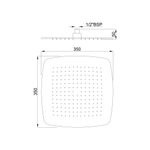 Верхний душ Artize OSA-CHR-70049