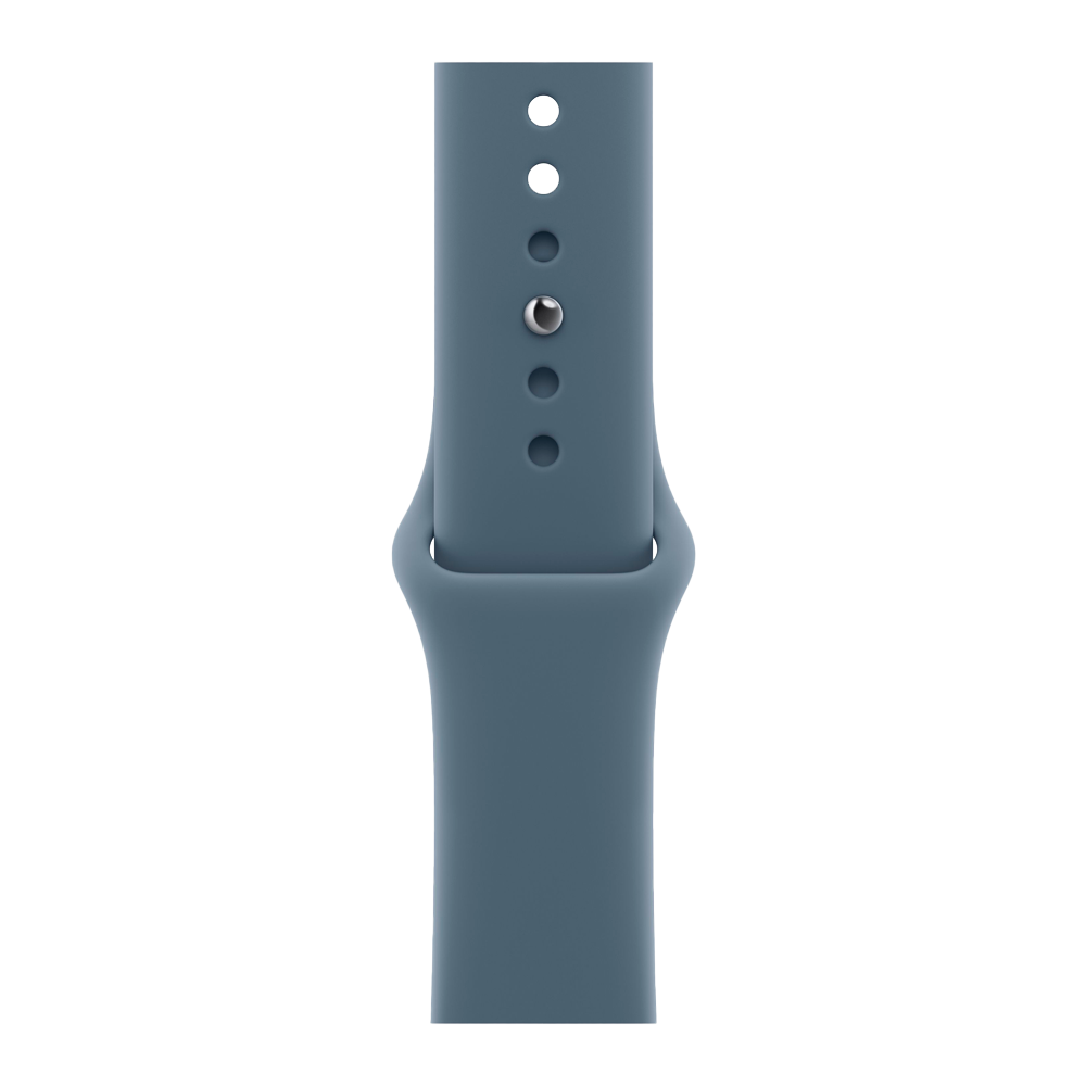 Умные часы Apple Watch SE 3 (2025) GPS, 44mm, Starlight Aluminium Case with Anchor Blue Sport Band, S/M